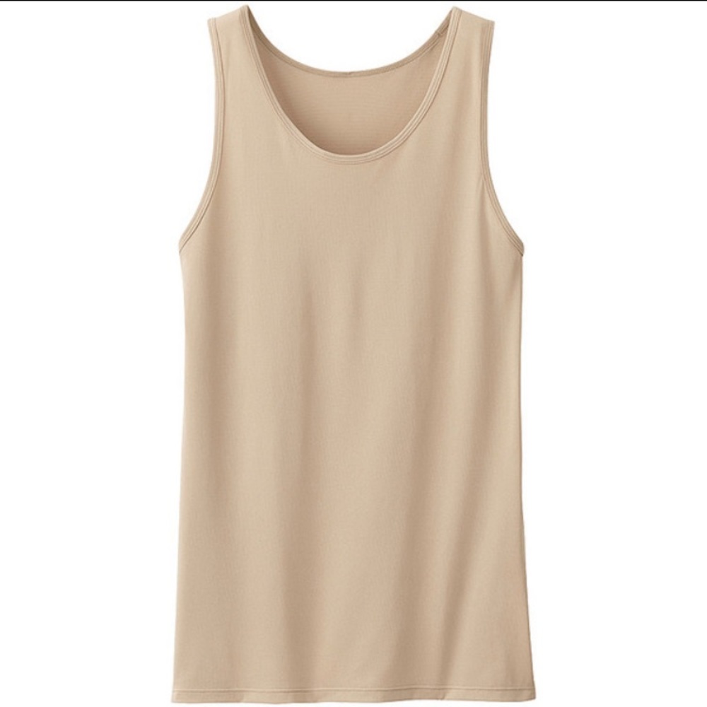 H&M // beige tank top